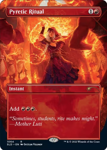 Pyretic Ritual (1064), Secret Lair Drop Series — Magic card price