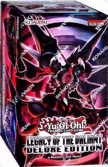 Legacy of the Valiant Deluxe Edition, Legacy of the Valiant — Yu-Gi-Oh! sealed product price