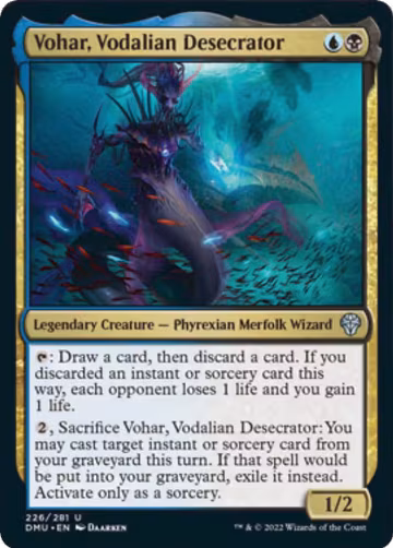 Vohar, Vodalian Desecrator (226), Dominaria United — Magic card price