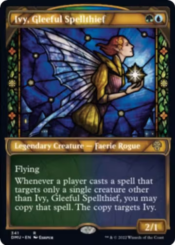 Ivy, Gleeful Spellthief (Textured Foil) (341), Dominaria United — Magic card price