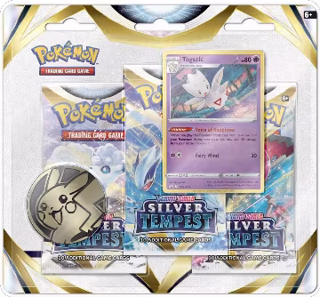 Silver Tempest 3 Pack Blister [Togetic], Silver Tempest — Pokémon sealed product price