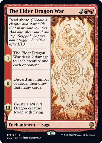 The Elder Dragon War (121), Dominaria United — Magic card price