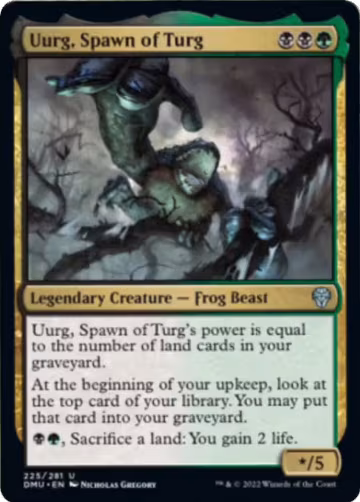 Uurg, Spawn of Turg (225), Dominaria United — Magic card price