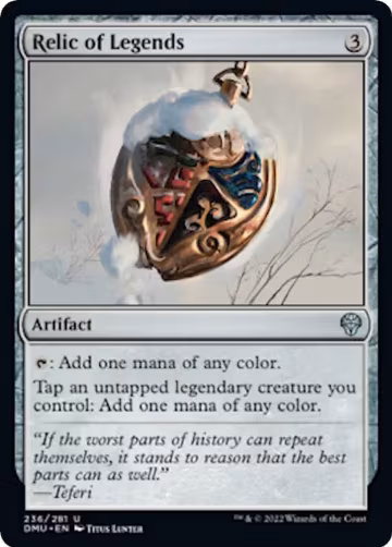 Relic of Legends (236), Dominaria United — Magic card price