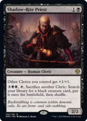Shadow-Rite Priest (106), Dominaria United — Magic card price