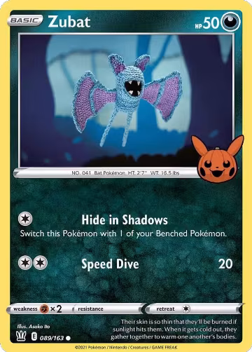 Zubat (089/163) — card price