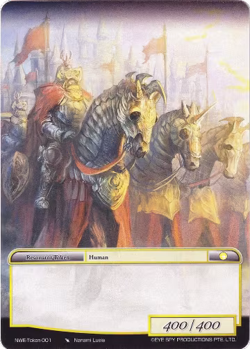 Human Token (NWE-Token-001), A New World Emerges — Force of Will card price