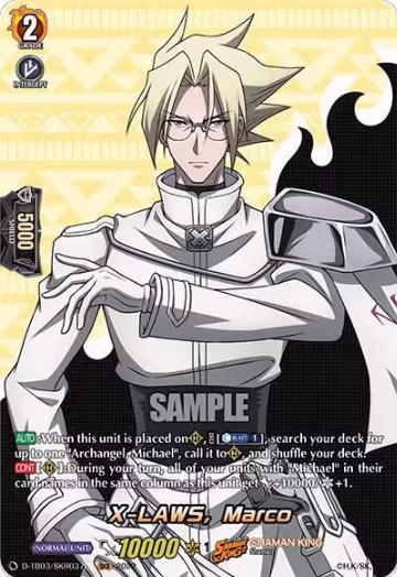 X-LAWS, Marco (SKR) (D-TB03/SKR037EN), D-TB03: Shaman King — Vanguard card price
