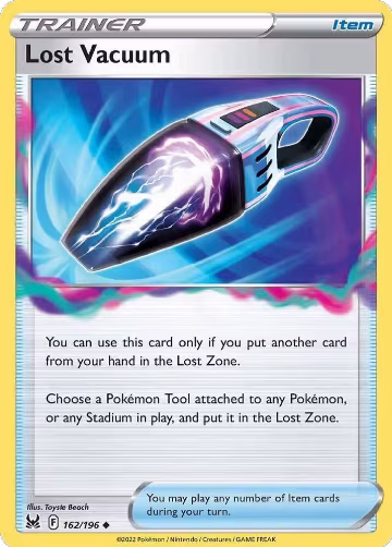 Lost Vacuum (162/196), Lost Origin — Pokémon card price