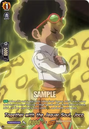 Together with the Jaguar Soul, Joco (SKR) (D-TB03/SKR100EN), D-TB03: Shaman King — Vanguard card price