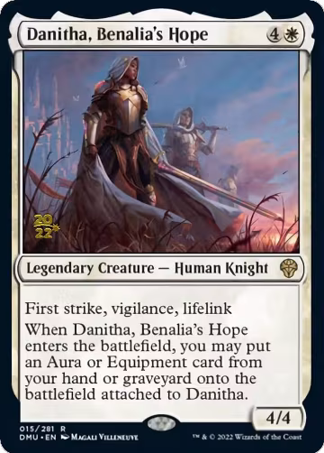 Danitha, Benalia's Hope (15), Prerelease Cards — Magic card price