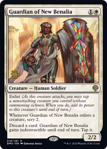 Guardian of New Benalia (19), Prerelease Cards — Magic card price