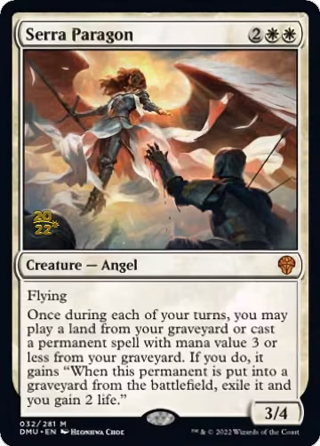 Serra Paragon (32), Prerelease Cards — Magic card price