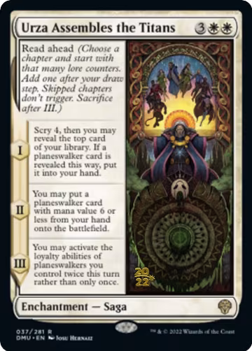 Urza Assembles the Titans (37), Prerelease Cards — Magic card price