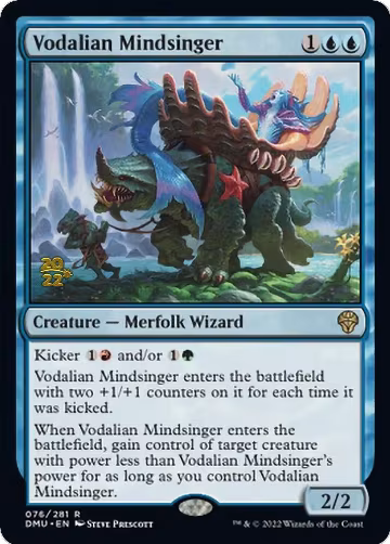 Vodalian Mindsinger (76), Prerelease Cards — Magic card price