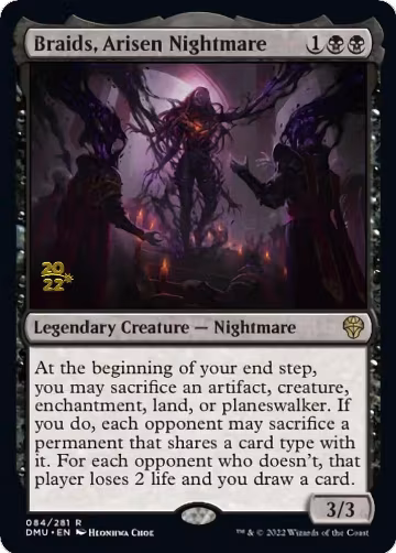 Braids, Arisen Nightmare (84), Prerelease Cards — Magic card price