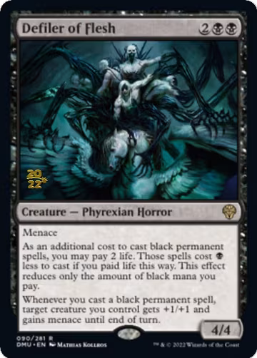 Defiler of Flesh (90), Prerelease Cards — Magic card price