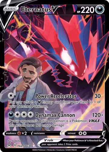 Eternatus V (TG21/TG30), Lost Origin Trainer Gallery — Pokémon card price