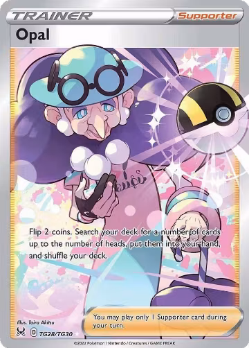 Opal (TG28/TG30), Lost Origin Trainer Gallery — Pokémon card price