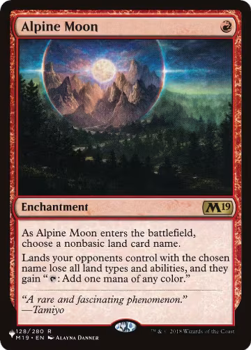 Alpine Moon (128/280), The List Reprints — Magic card price