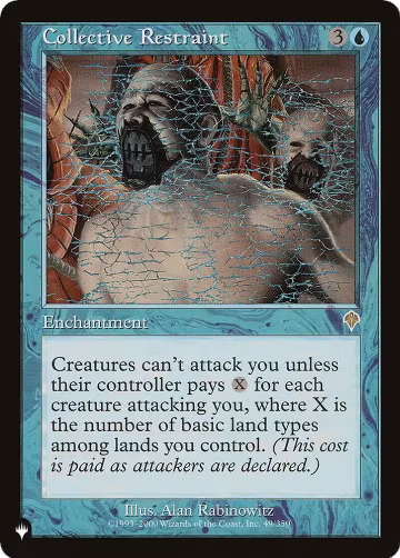 Collective Restraint (49/350), The List Reprints — Magic card price
