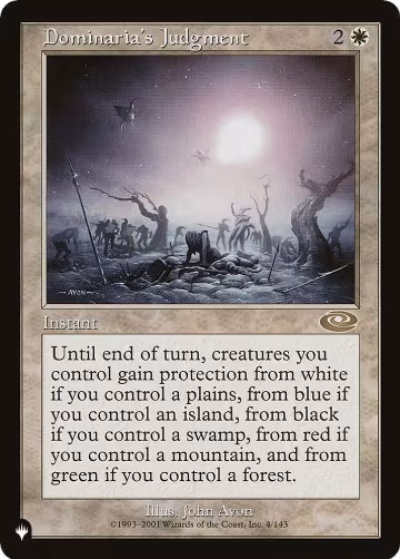 Dominaria's Judgment (4/143), The List Reprints — Magic card price