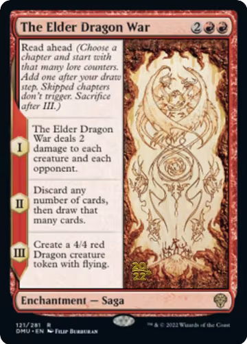 The Elder Dragon War (121), Prerelease Cards — Magic card price