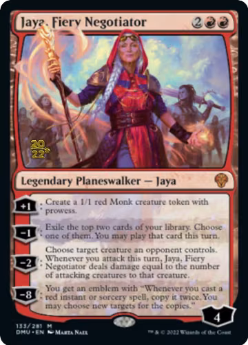 Jaya, Fiery Negotiator (133), Prerelease Cards — Magic card price