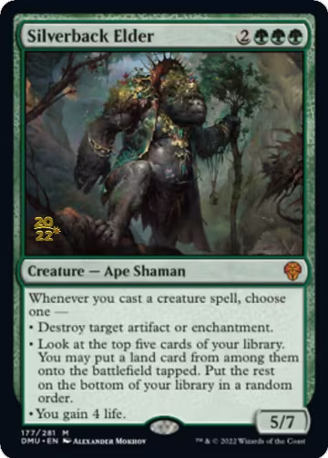 Silverback Elder (177), Prerelease Cards — Magic card price