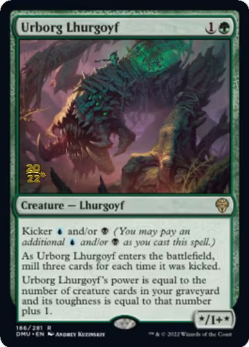 Urborg Lhurgoyf (186), Prerelease Cards — Magic card price