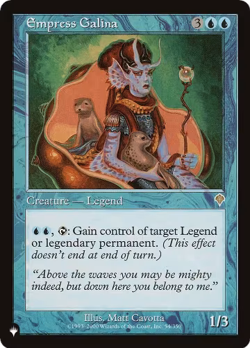 Empress Galina (54/350), The List Reprints — Magic card price