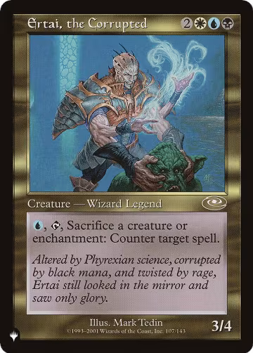 Ertai, the Corrupted (107/143), The List Reprints — Magic card price