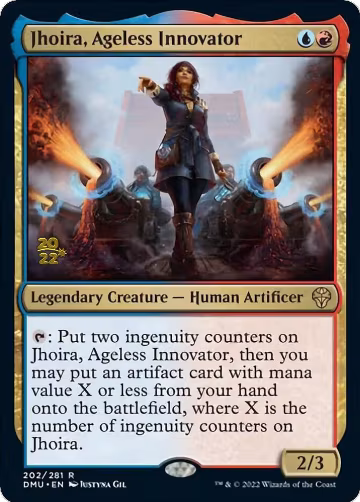 Jhoira, Ageless Innovator (202), Prerelease Cards — Magic card price