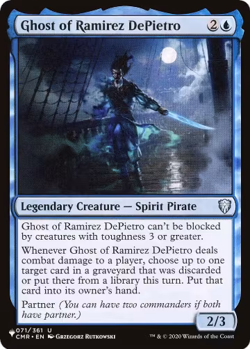 Ghost of Ramirez DePietro (071/361), The List Reprints — Magic card price