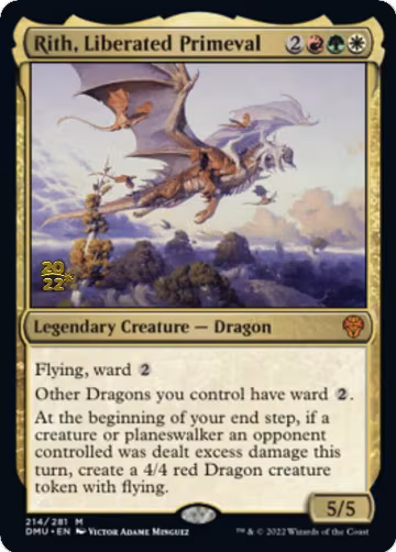 Rith, Liberated Primeval (214), Prerelease Cards — Magic card price