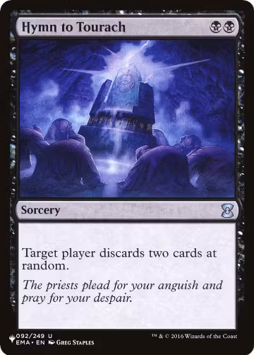 Hymn to Tourach (092/249), The List Reprints — Magic card price