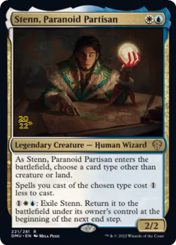 Stenn, Paranoid Partisan (221), Prerelease Cards — Magic card price