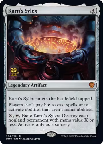 Karn's Sylex (234), Prerelease Cards — Magic card price