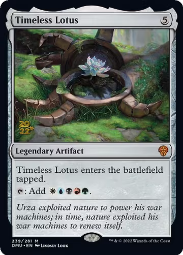 Timeless Lotus (239), Prerelease Cards — Magic card price