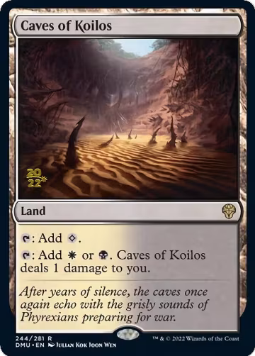 Caves of Koilos (244), Prerelease Cards — Magic card price