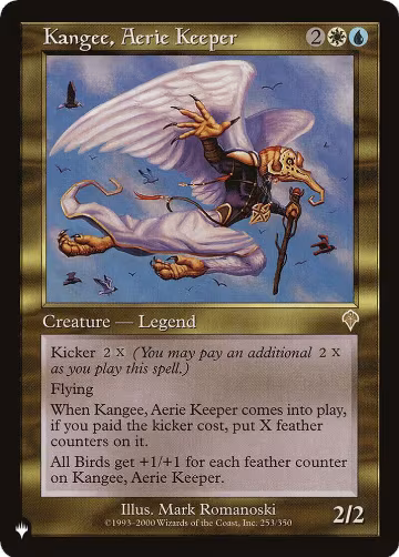 Kangee, Aerie Keeper (253/350), The List Reprints — Magic card price