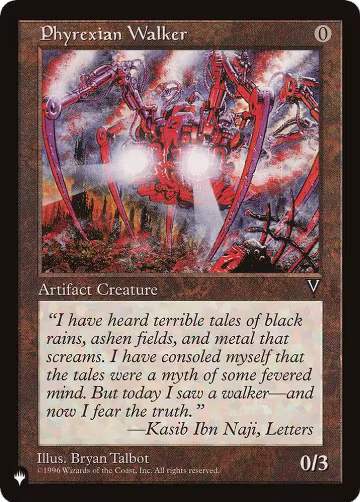 Phyrexian Walker, The List Reprints — Magic card price
