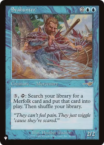 Seahunter (41/143), The List Reprints — Magic card price