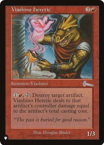 Viashino Heretic (95/143), The List Reprints — Magic card price