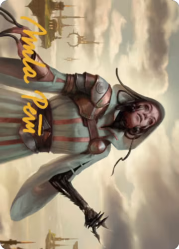 Phyrexian Missionary Art Card (Gold-Stamped Signature) (11), Art Series: Dominaria United — Magic card price