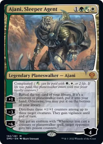 Ajani, Sleeper Agent (192), Promo Pack: Dominaria United — Magic card price