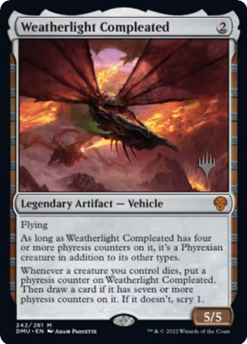 Weatherlight Compleated (242), Promo Pack: Dominaria United — Magic card price