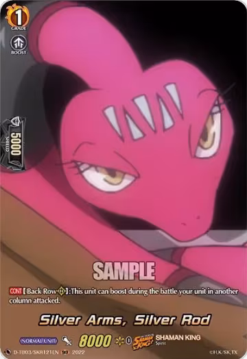 Silver Arms, Silver Rod (SKR) (D-TB03/SKR121EN), D-TB03: Shaman King — Vanguard card price
