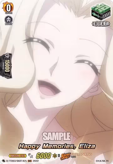 Happy Memories, Eliza (SKR) (D-TTD03/SKR14EN), D-TTD03: Shaman King — Vanguard card price