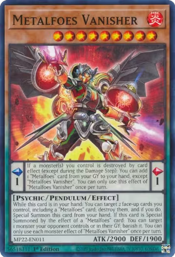 Metalfoes Vanisher (MP22-EN011), 2022 Tin of the Pharaoh's Gods — Yu-Gi-Oh! card price
